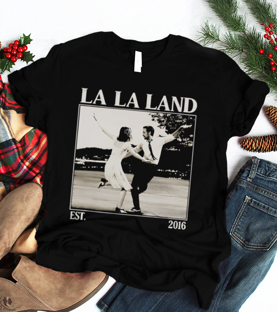 La La Land Est 2016 Dance Scene Emma Stone Ryan Gosling T-Shirt