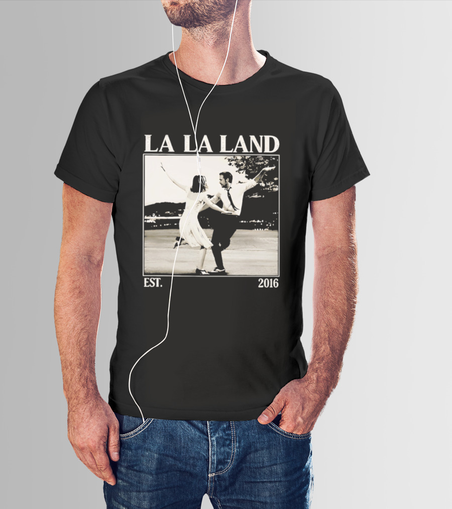 La La Land Est 2016 Dance Scene Emma Stone Ryan Gosling T-Shirt