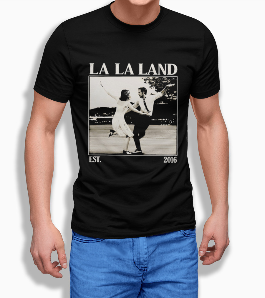 La La Land Est 2016 Dance Scene Emma Stone Ryan Gosling T-Shirt