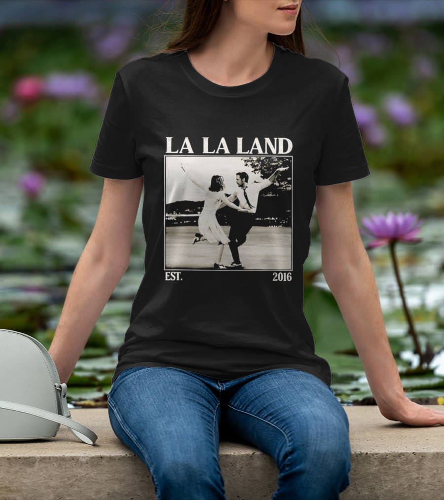 La La Land Est 2016 Dance Scene Emma Stone Ryan Gosling T-Shirt