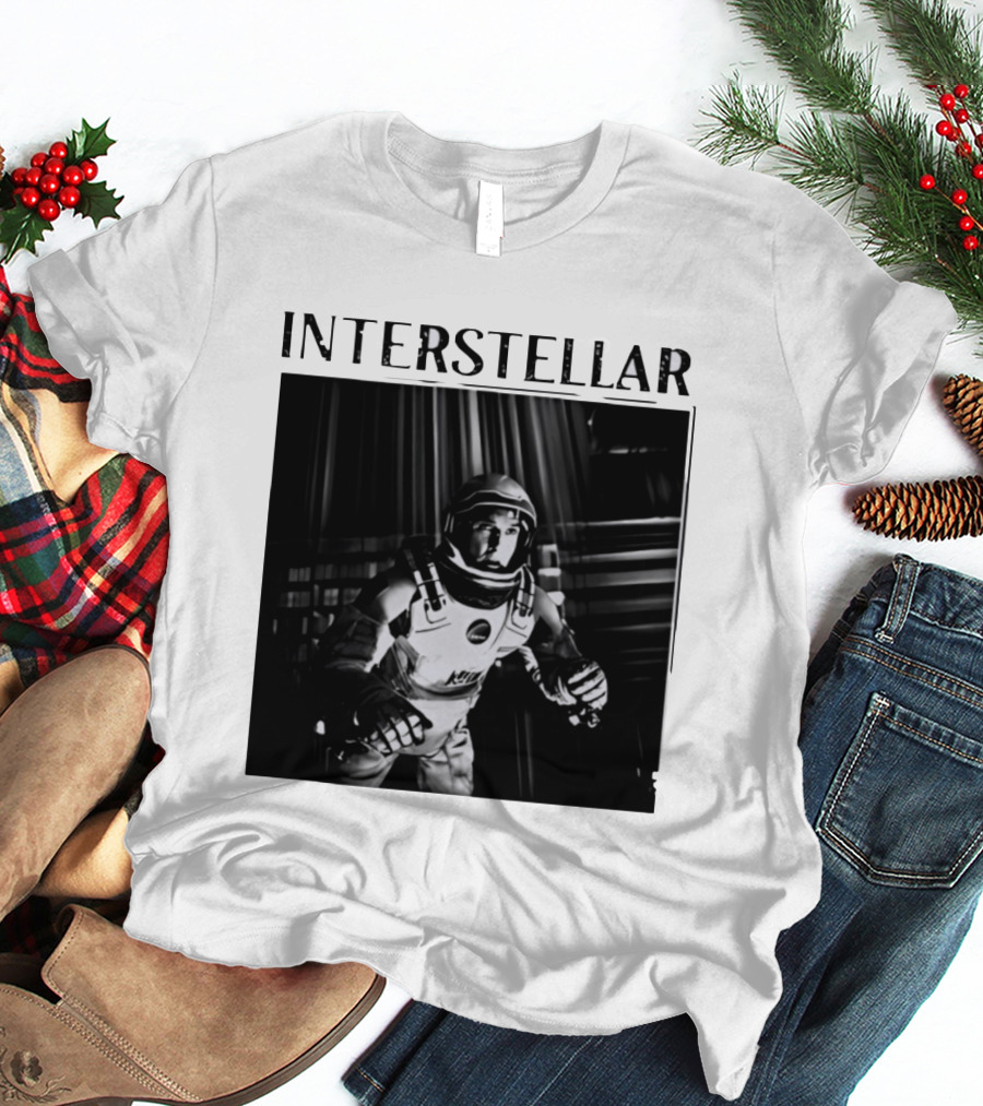 Interstellar 2014 Matthew McConaughey Spacesuit Scene T-Shirt