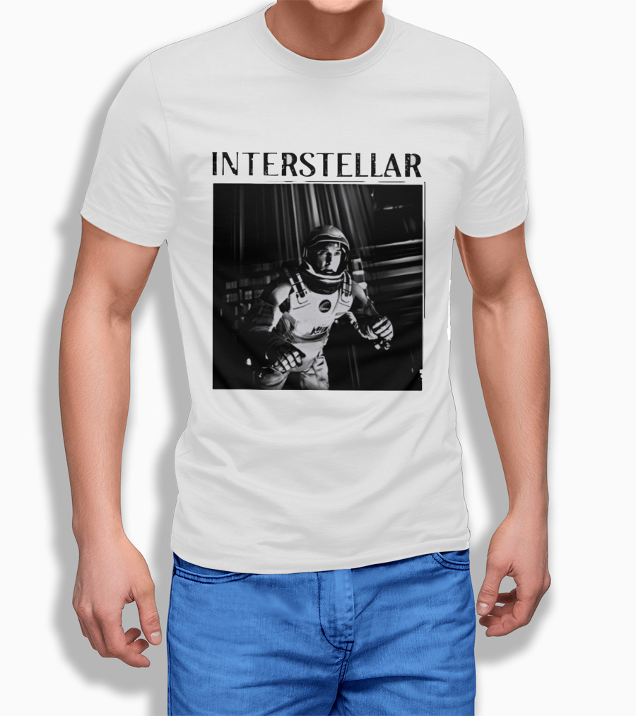 Interstellar 2014 Matthew McConaughey Spacesuit Scene T-Shirt
