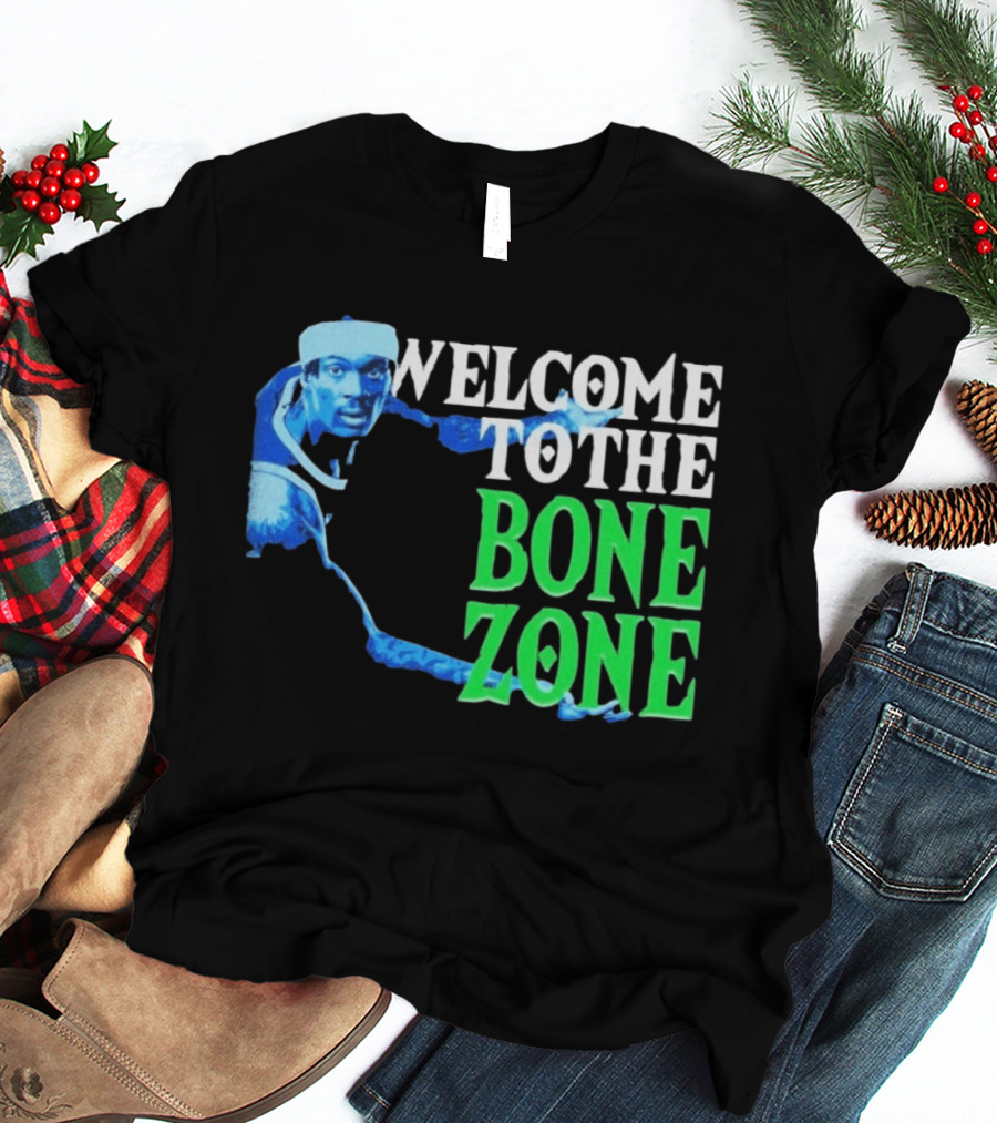 Welcome To The Bone Zone Minnesota Timberwolves Bones Hyland T-Shirt