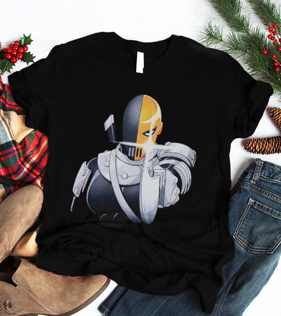 Deathstroke DC Comics Armor Sword Wielding T-Shirt