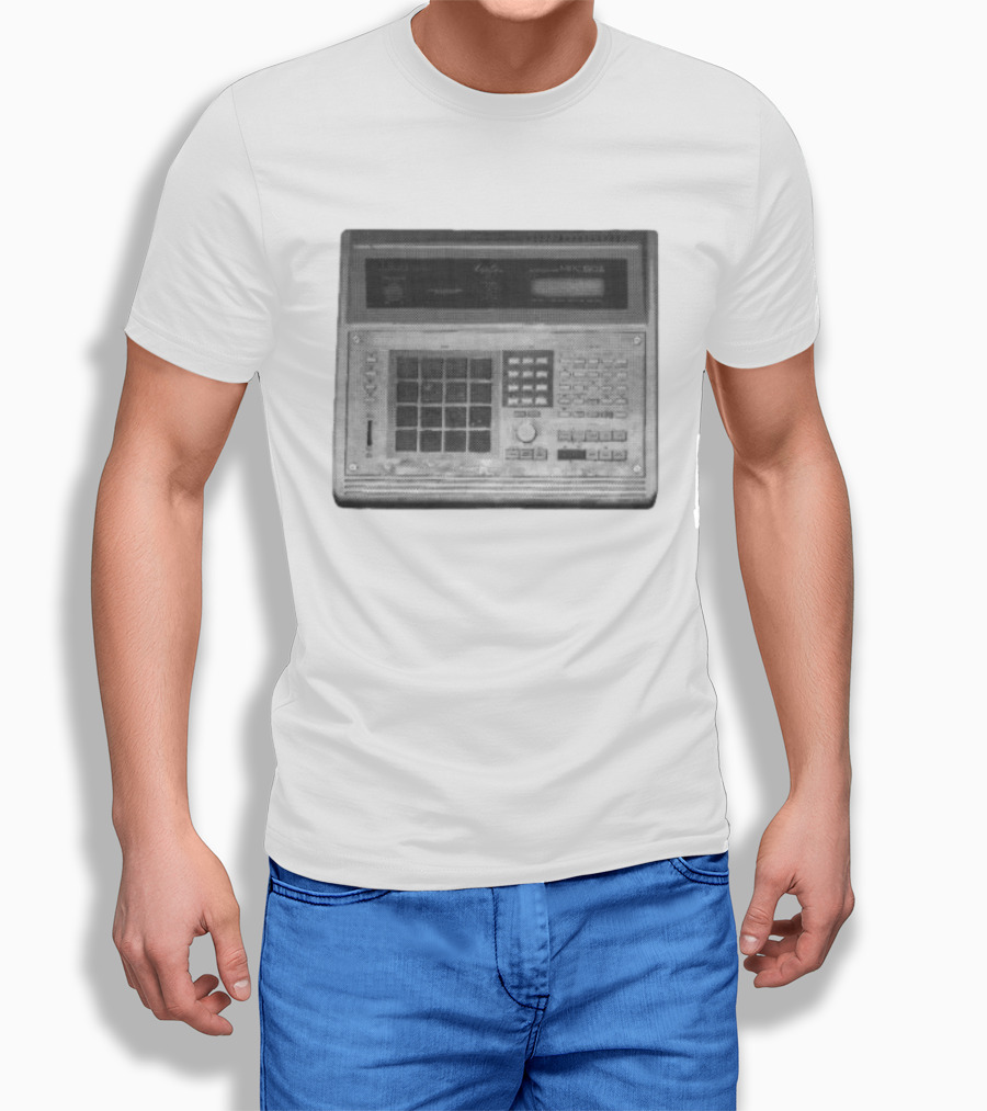 DJ Shadow Store Mo'wax Akai MPC Sequencer White T-Shirt