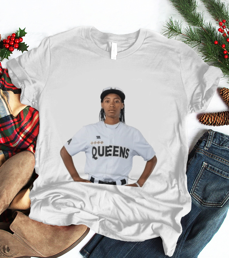 Queens Baseball Team Mo'ne Davis Women's Professional League T-Shirt
