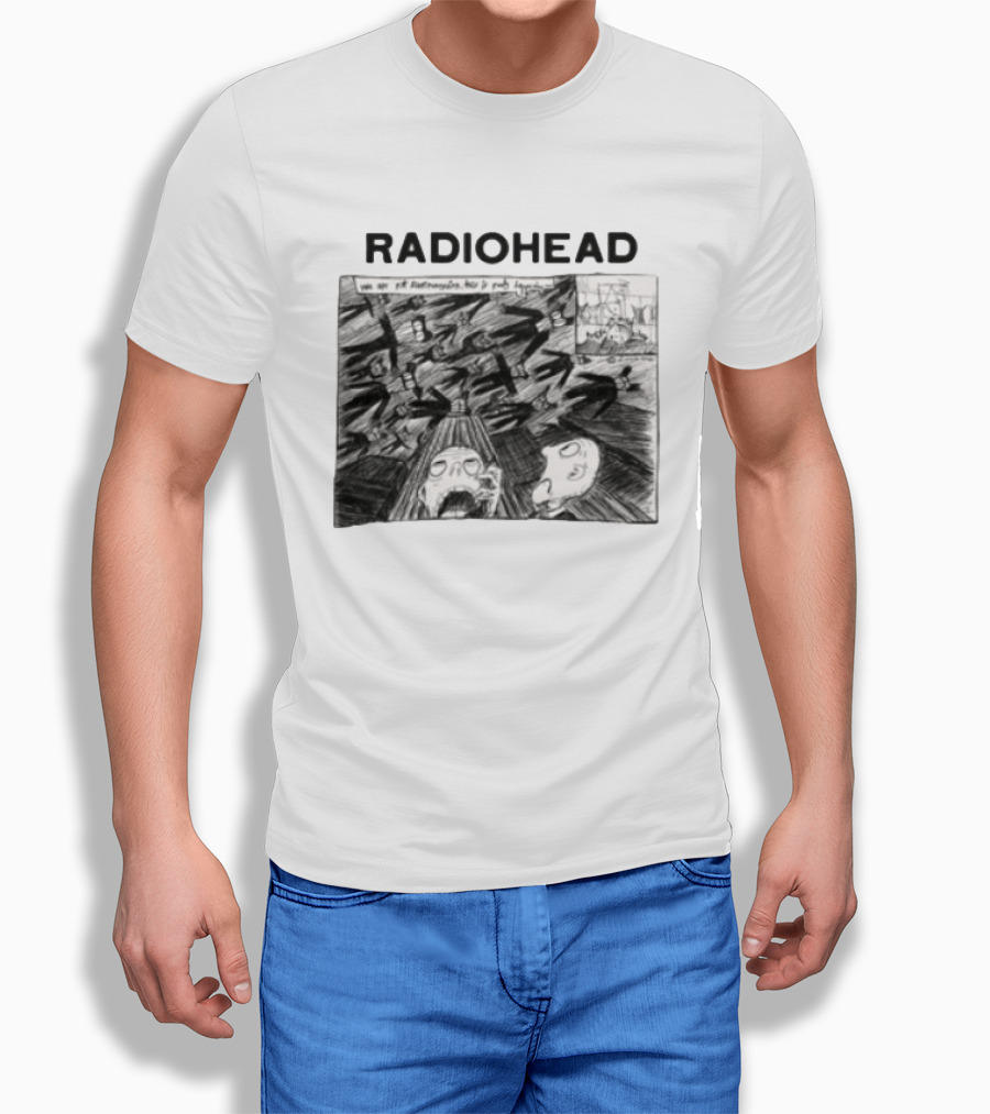 Radiohead W.A.S.T.E. Hq Store Motion Picture House T-Shirt