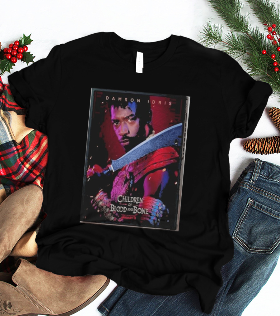 DAMSON IDRIS Children Of Blood And Bone January 15 T-Shirt