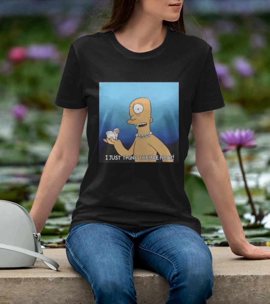 Odyssey The Cyclops I Just Think They're Neat Funny Cartoon T-Shirt