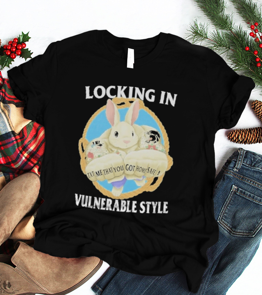 Locking In Vulnerable Style Rabbit T-Shirt