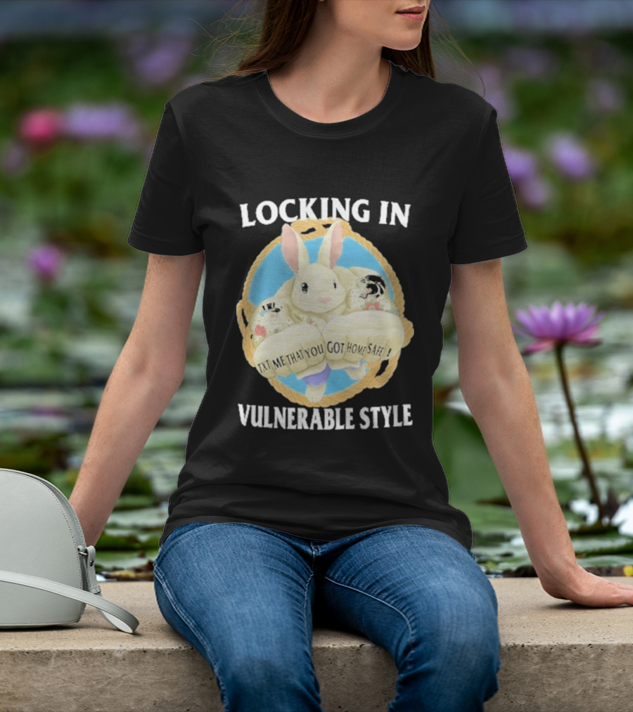 Locking In Vulnerable Style Rabbit T-Shirt