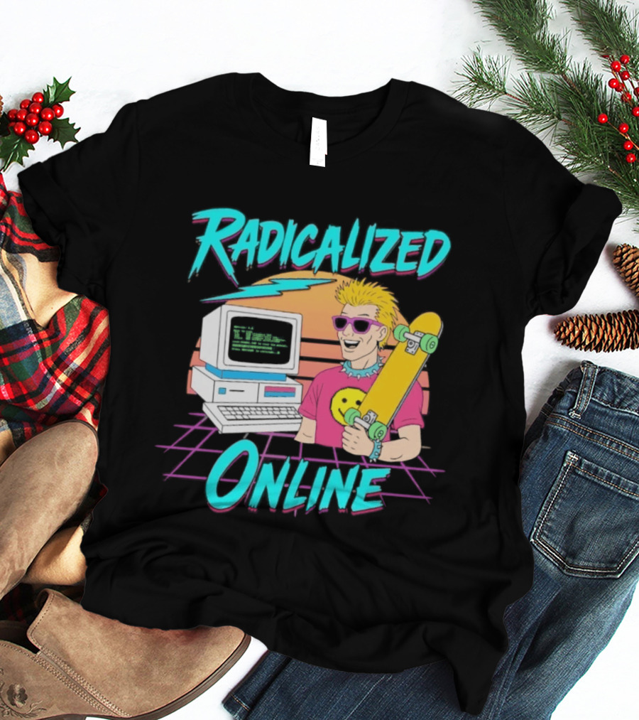 Radicalized Online Skater Computer T-Shirt