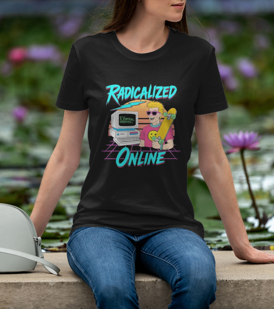 Radicalized Online Skater Computer T-Shirt