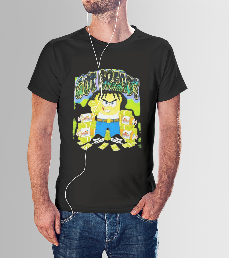 Got Bread Breadboys Cash Stacks And Cartoon Dollar Blocks T-Shirt