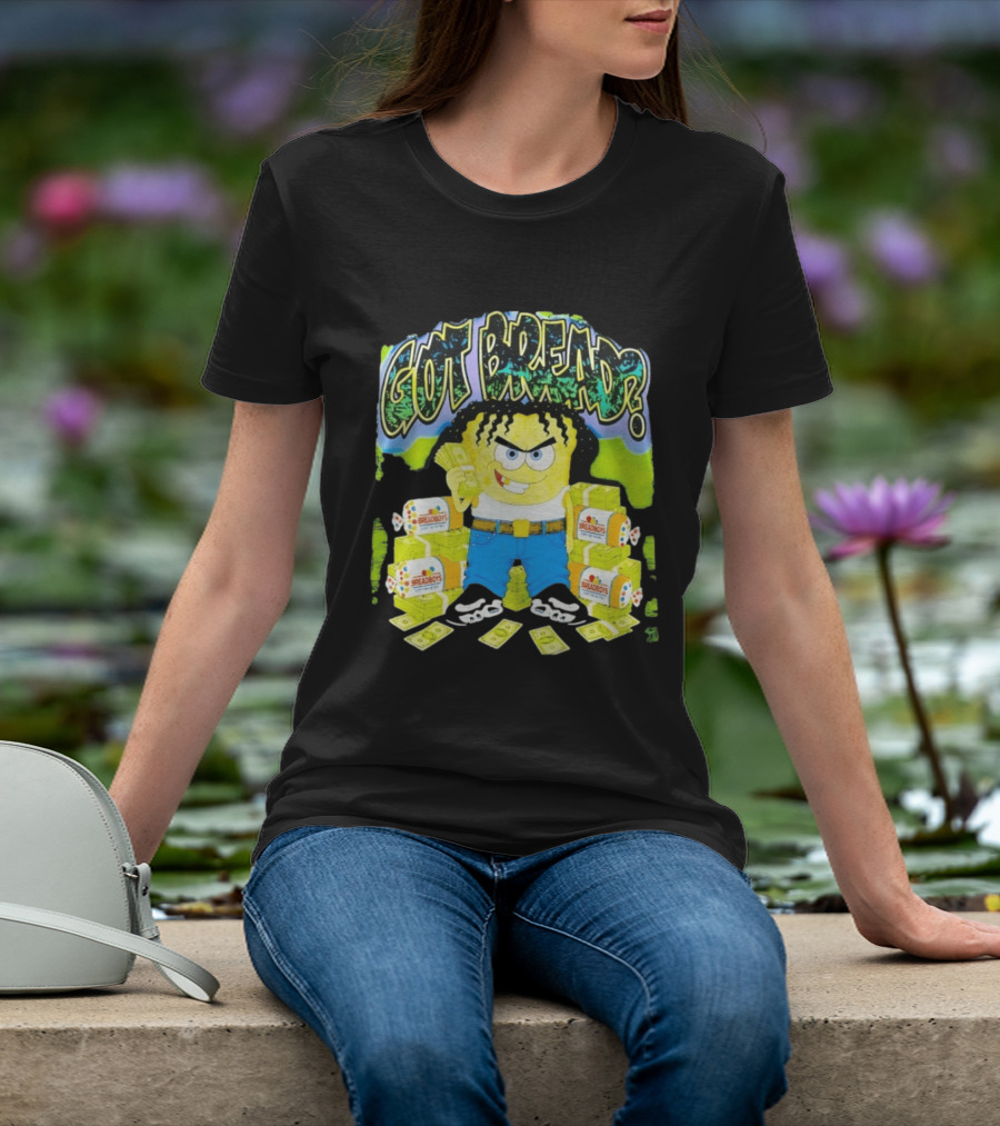 Got Bread Breadboys Cash Stacks And Cartoon Dollar Blocks T-Shirt
