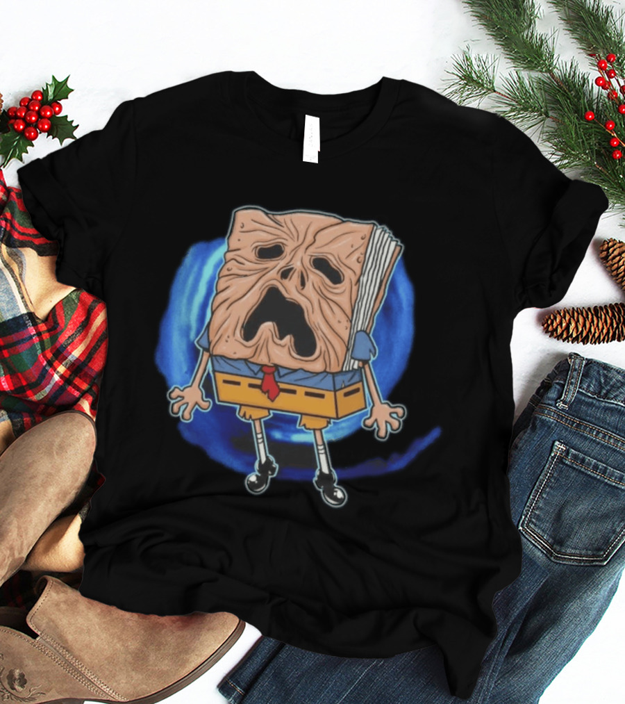 SpongeBob Necronomicon Mashup NecronomiBob T-Shirt