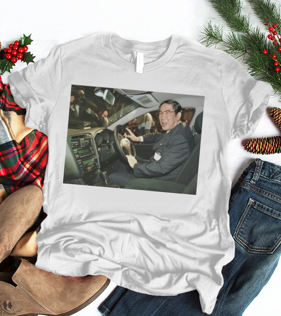 Hiroshi Okuda Driving Legacy Toyota Global Leadership Influence T-Shirt