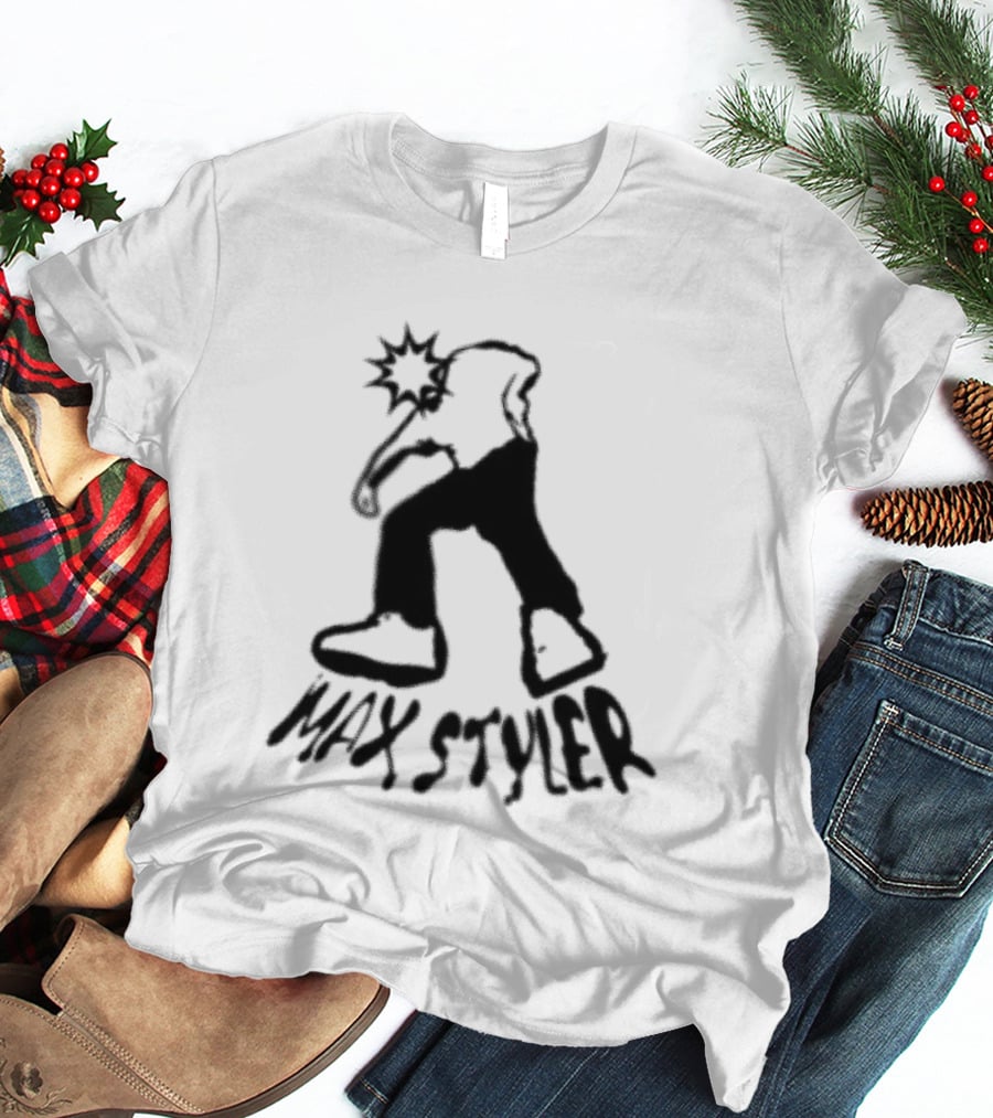 Max Styler Dancer Silhouette With Raised Arm T-Shirt