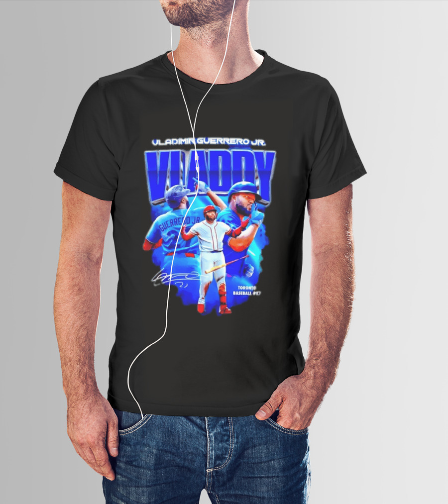 Vladimir Guerrero Jr Vladdy Toronto Blue Jays Baseball 27 T-Shirt
