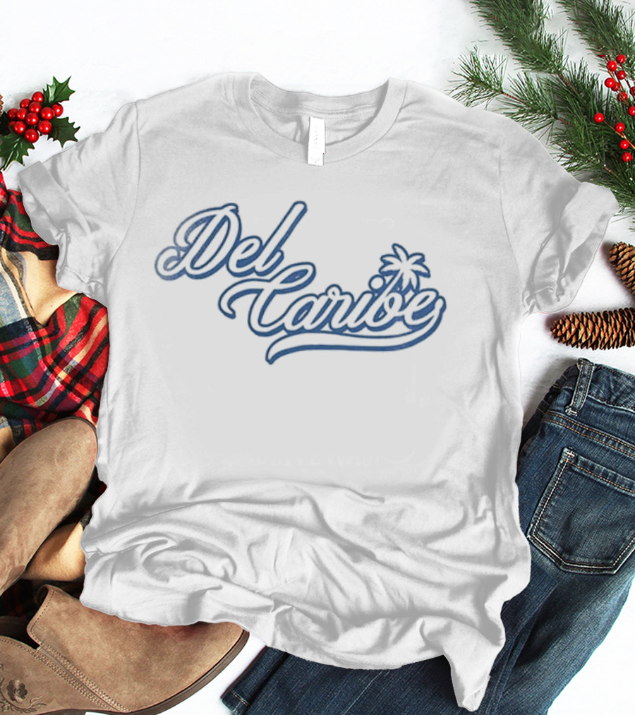 Del Caribe WHG Palm Tree Coastal T-Shirt
