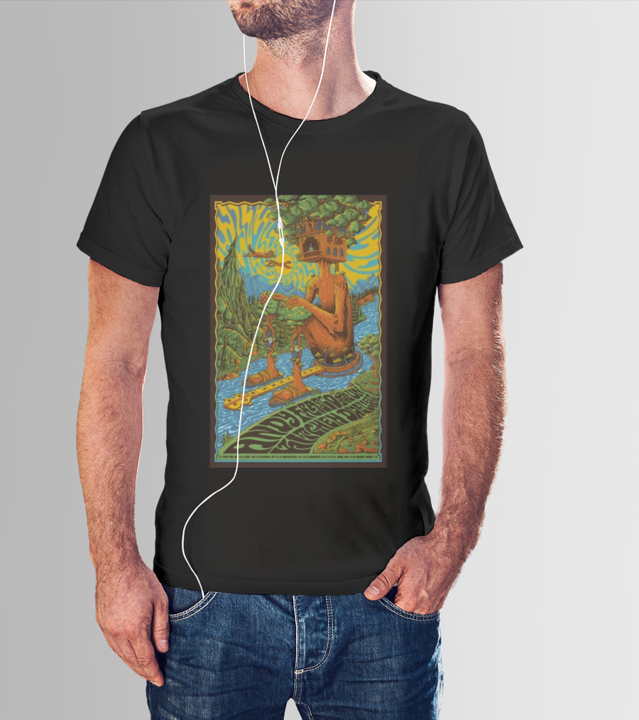 Andy Frasco Aug 14 2026 Atomic Block Party St. Louis MO Psychedelic T-Shirt