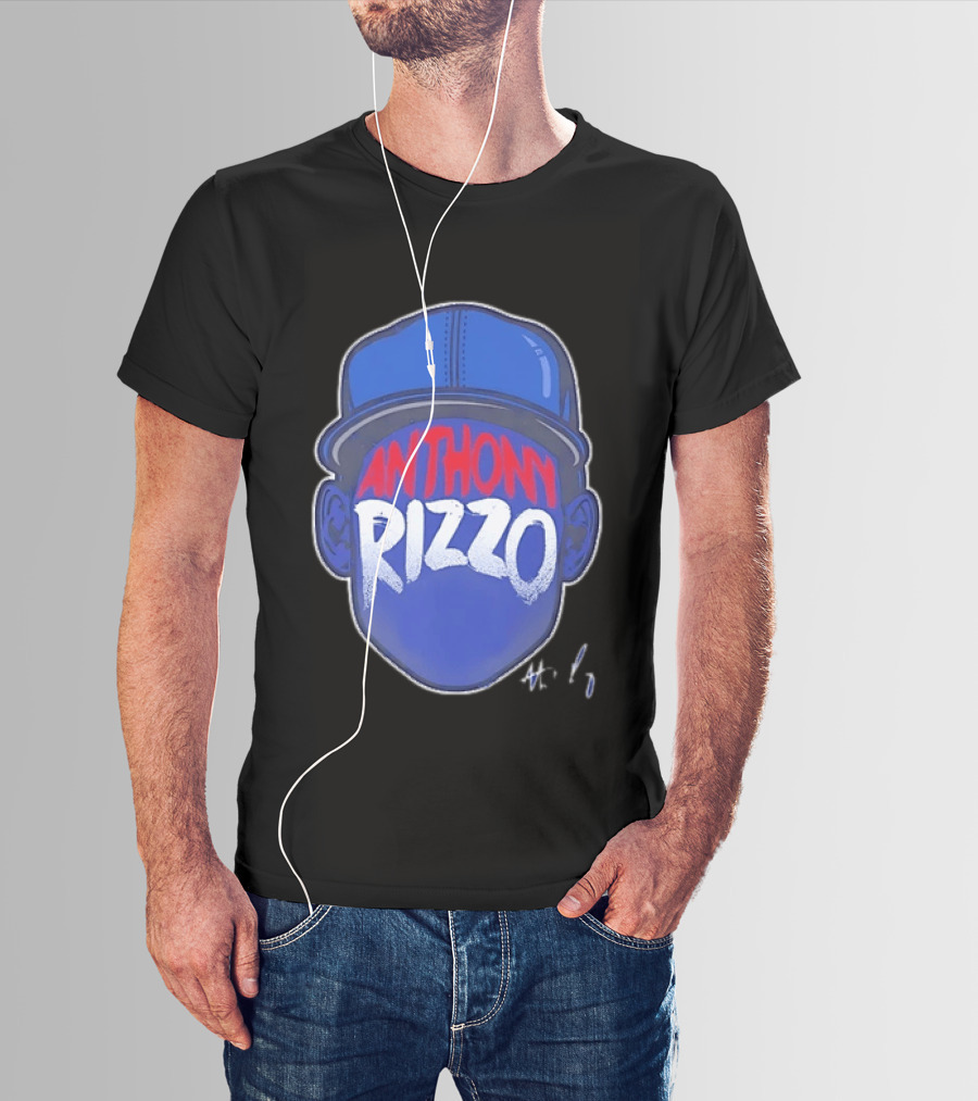 Anthony Rizzo Chicago Cubs Baseball Cap T-Shirt