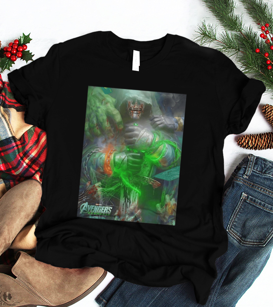 Avengers Doomsday Infinity Vision Powered Heroes Chaos T-Shirt