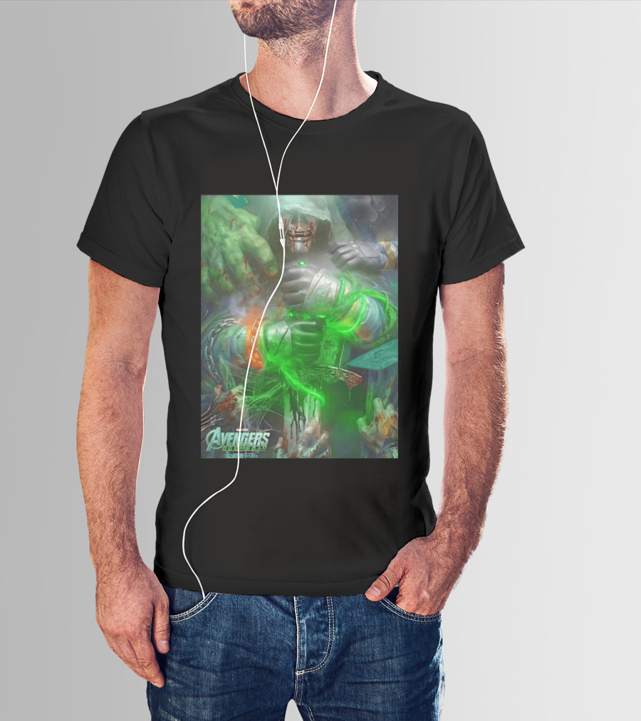 Avengers Doomsday Infinity Vision Powered Heroes Chaos T-Shirt