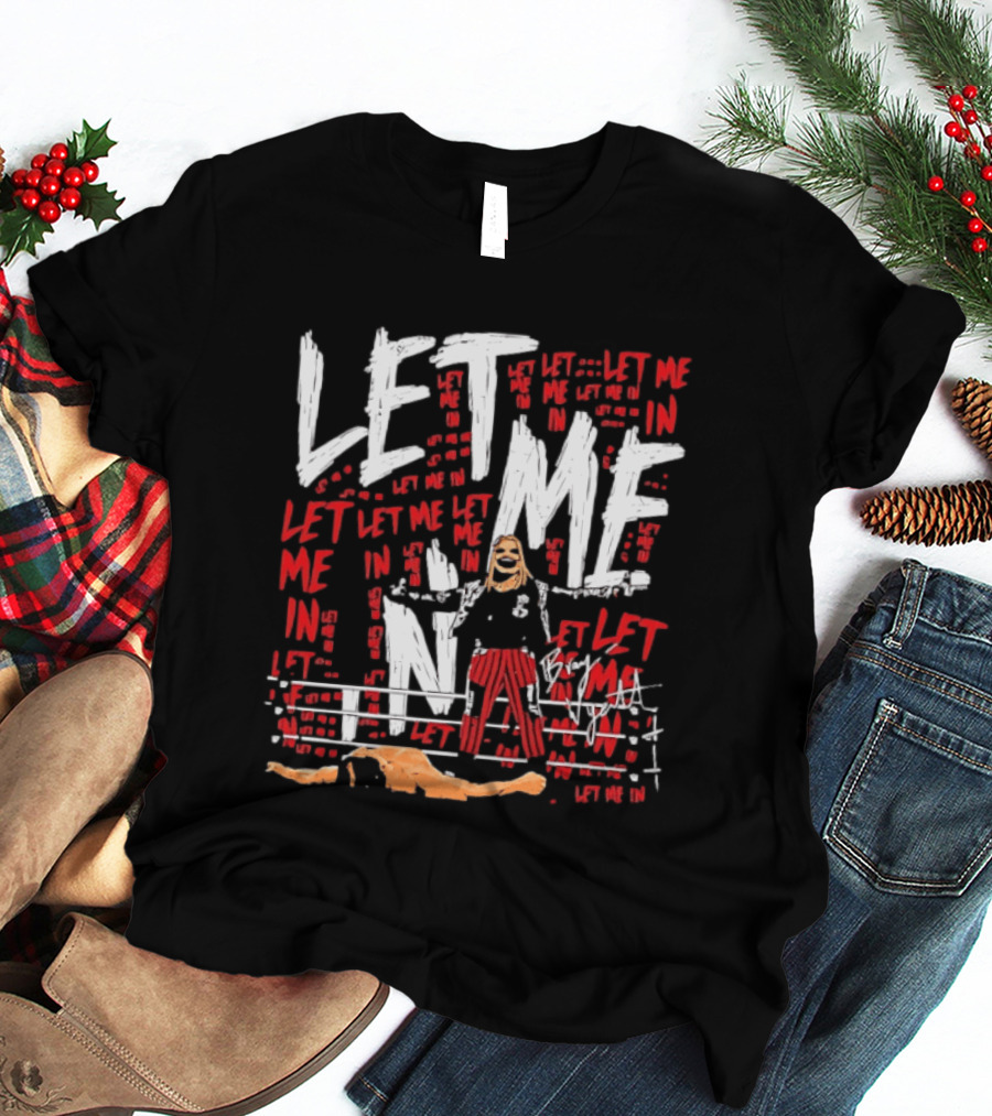 Bray Wyatt The Fiend Let Me In Wrestling Graffiti T-Shirt
