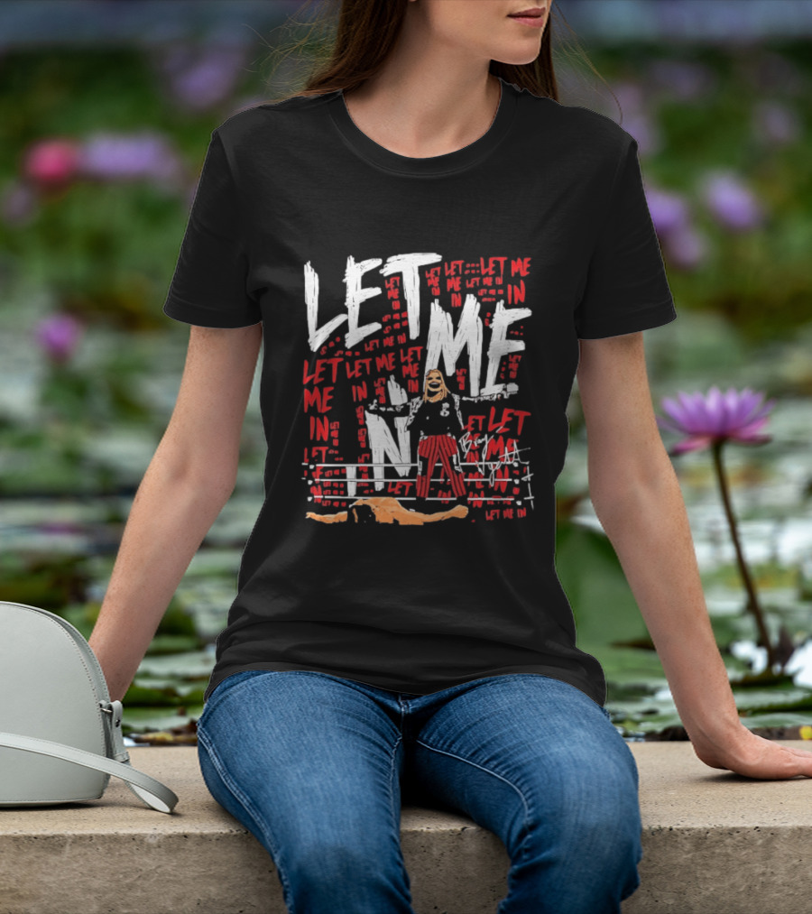 Bray Wyatt The Fiend Let Me In Wrestling Graffiti T-Shirt