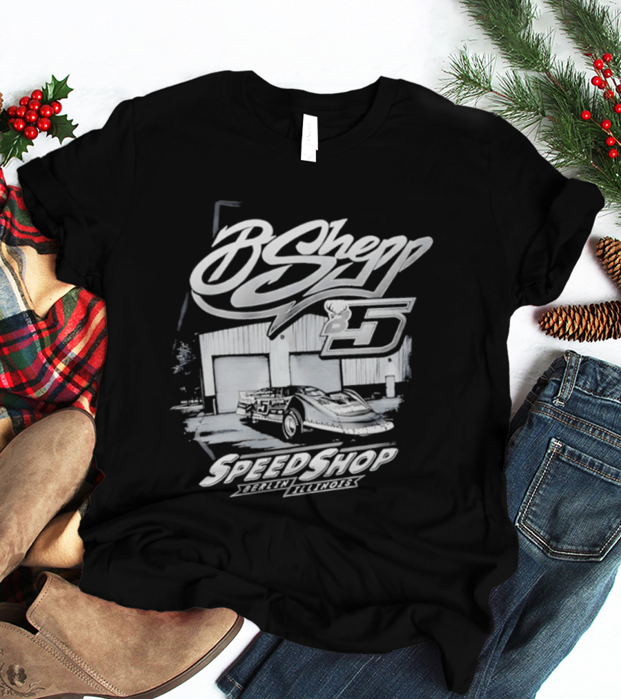 BShepp 5 Speedshop Racing Berlin Illinois T-Shirt