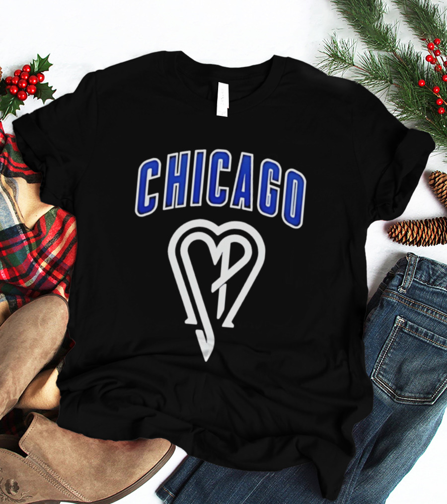 Chicago City Heart Love T-Shirt