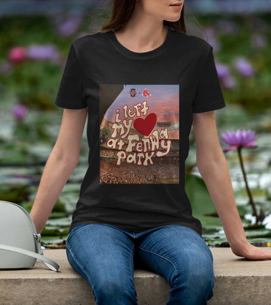 Cleveland Guardians Boston Red Sox I Left My Heart At Fenway Park T-Shirt