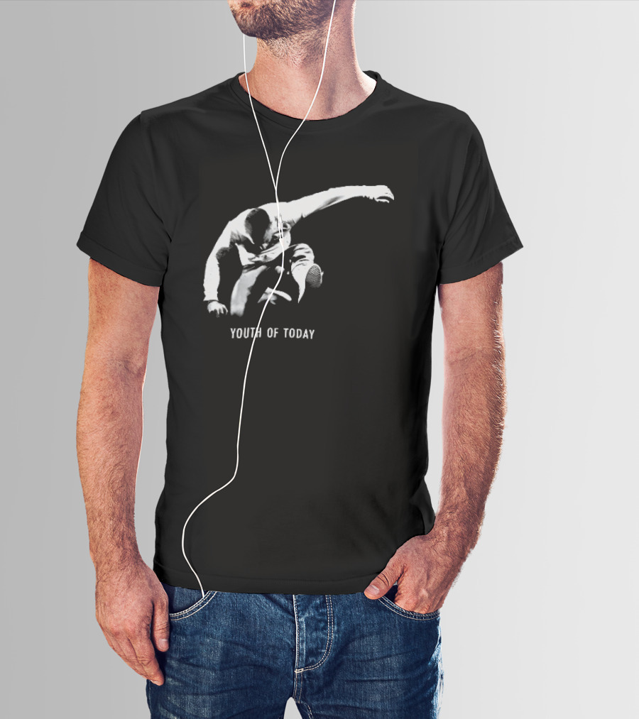 Youth Of Today Hardcore Punk Iconic Jump T-Shirt