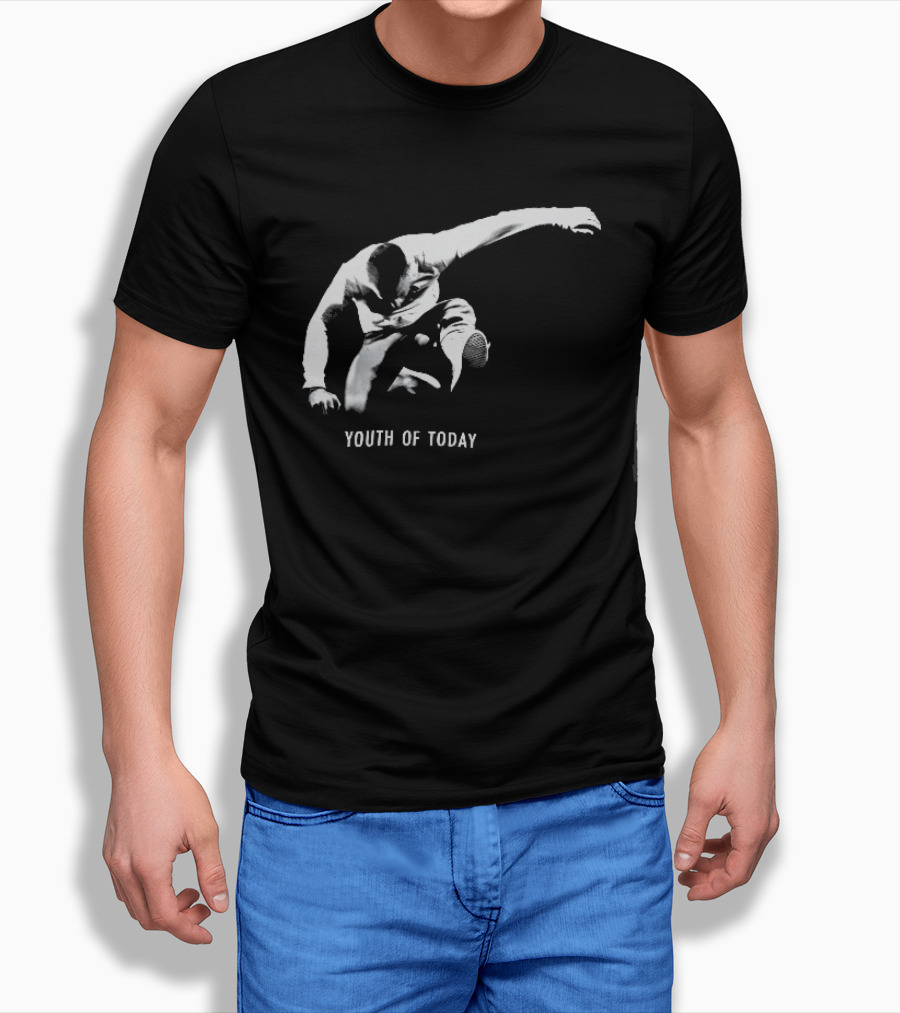 Youth Of Today Hardcore Punk Iconic Jump T-Shirt