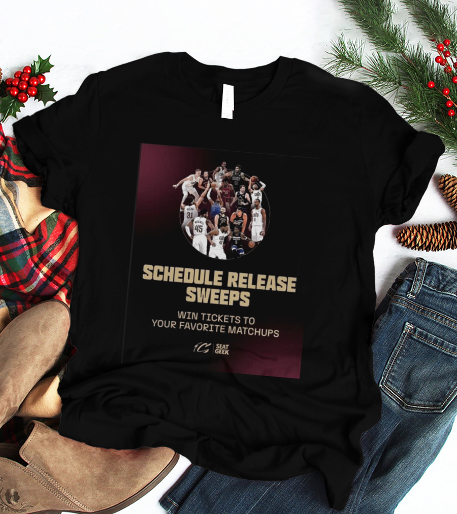 Schedule Release Sweeps Win Tickets To Your Favorite Matchups Seatgeek T-Shirt