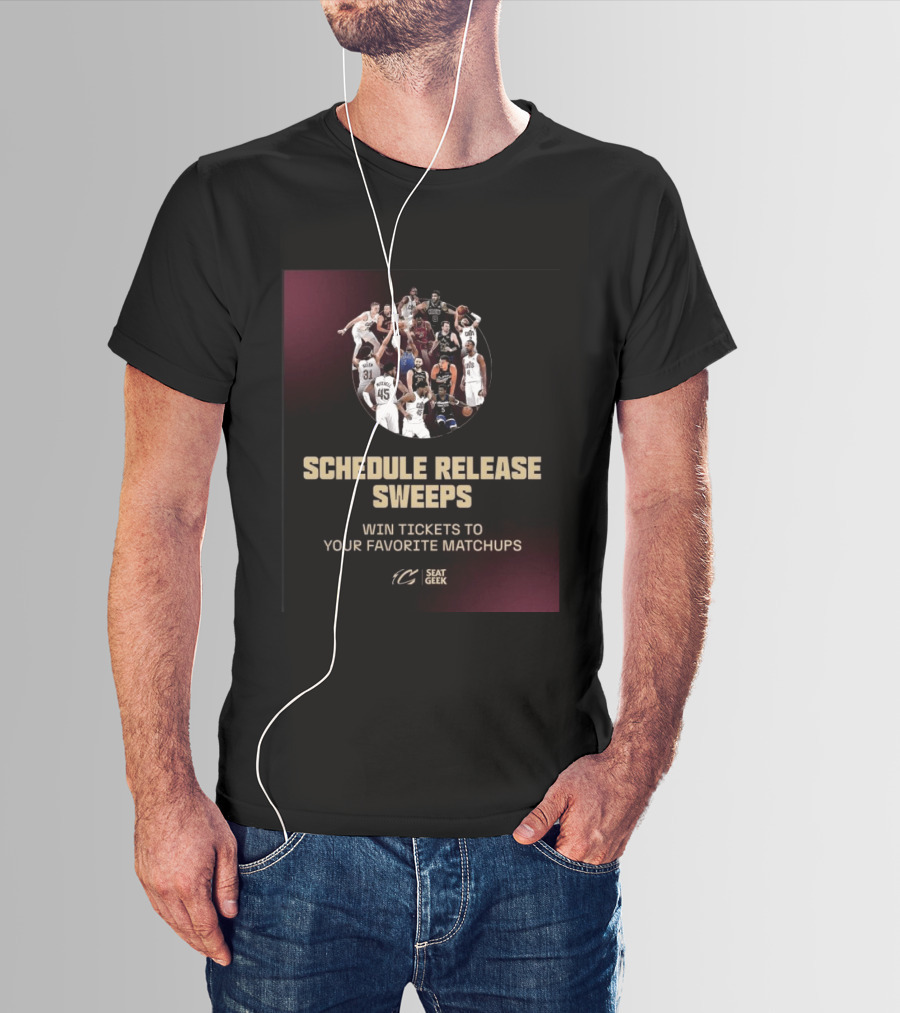 Schedule Release Sweeps Win Tickets To Your Favorite Matchups Seatgeek T-Shirt