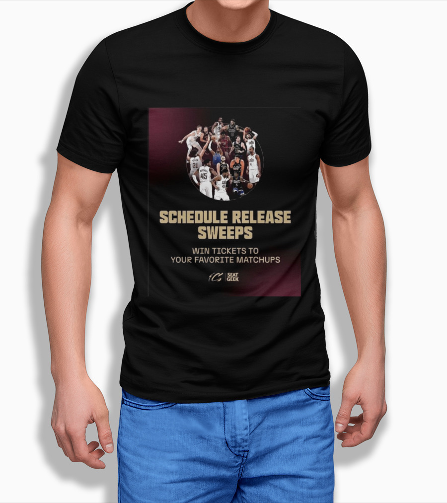 Schedule Release Sweeps Win Tickets To Your Favorite Matchups Seatgeek T-Shirt