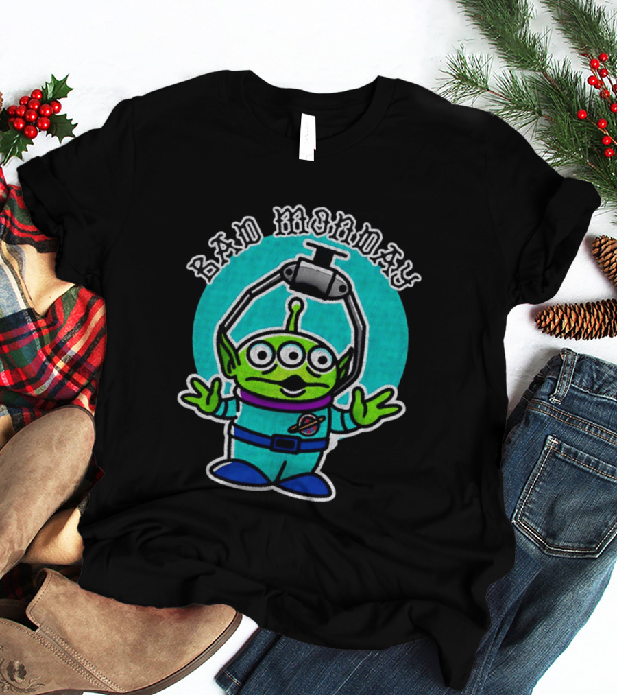 Bad Monday Toy Story Alien With Claw Gothic T-Shirt