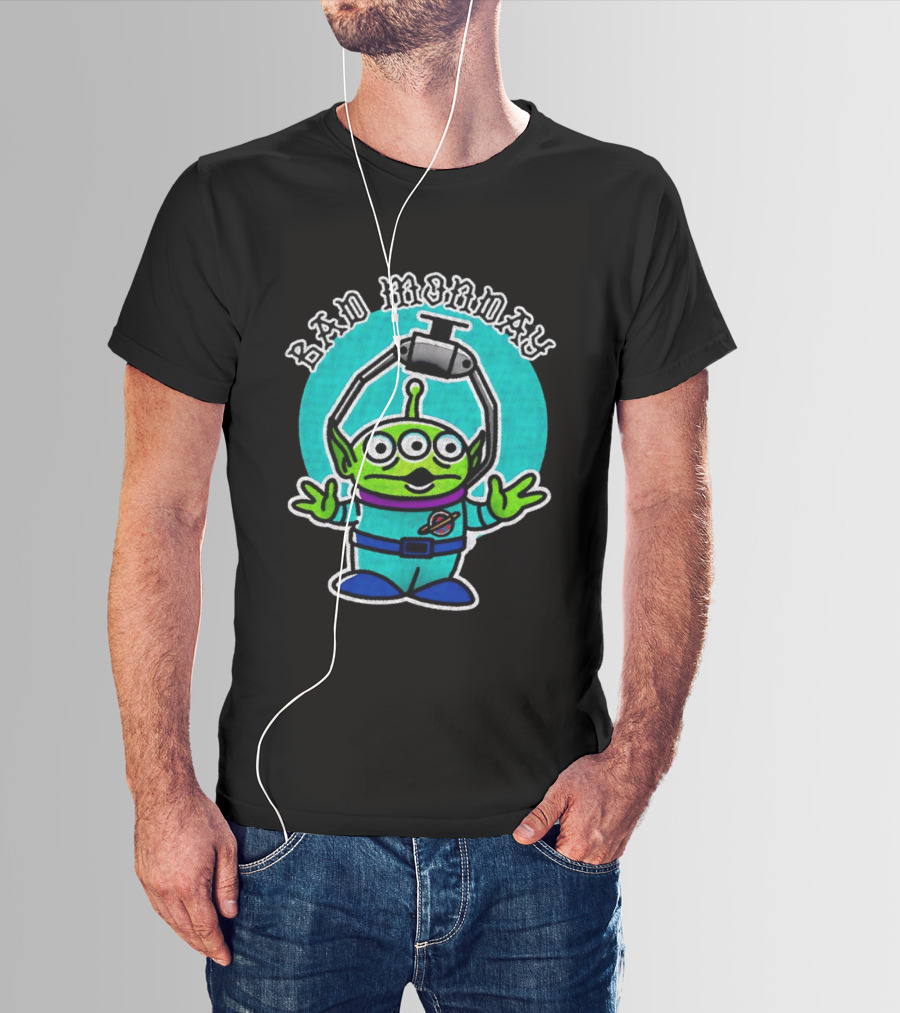 Bad Monday Toy Story Alien With Claw Gothic T-Shirt