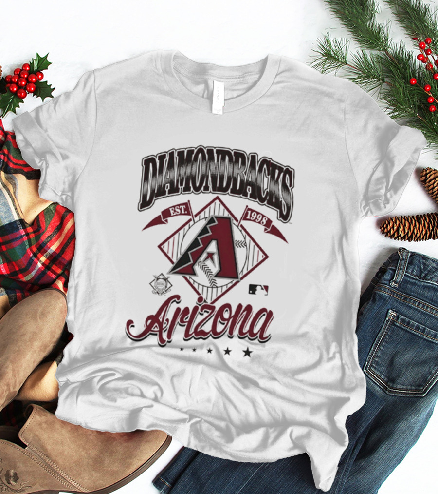 Arizona Diamondbacks Est 1998 Team A Logo MLB T-Shirt