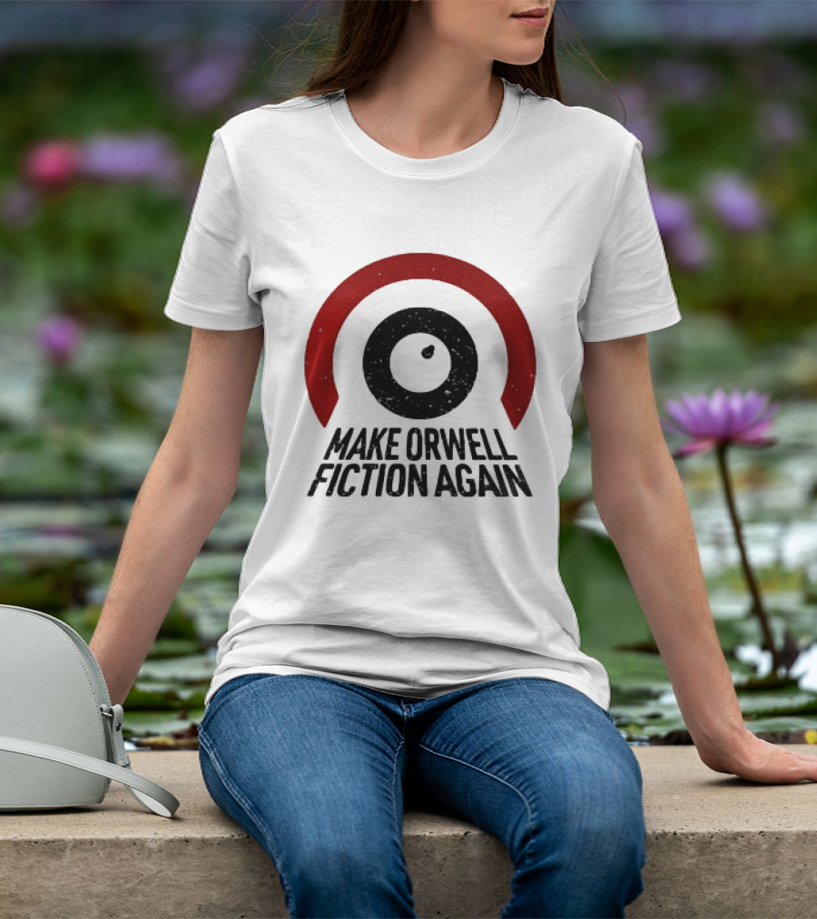 Carl's Tutoring Service Make Orwell Fiction Again Billions And Billions Open Minds Welcome T-Shirt