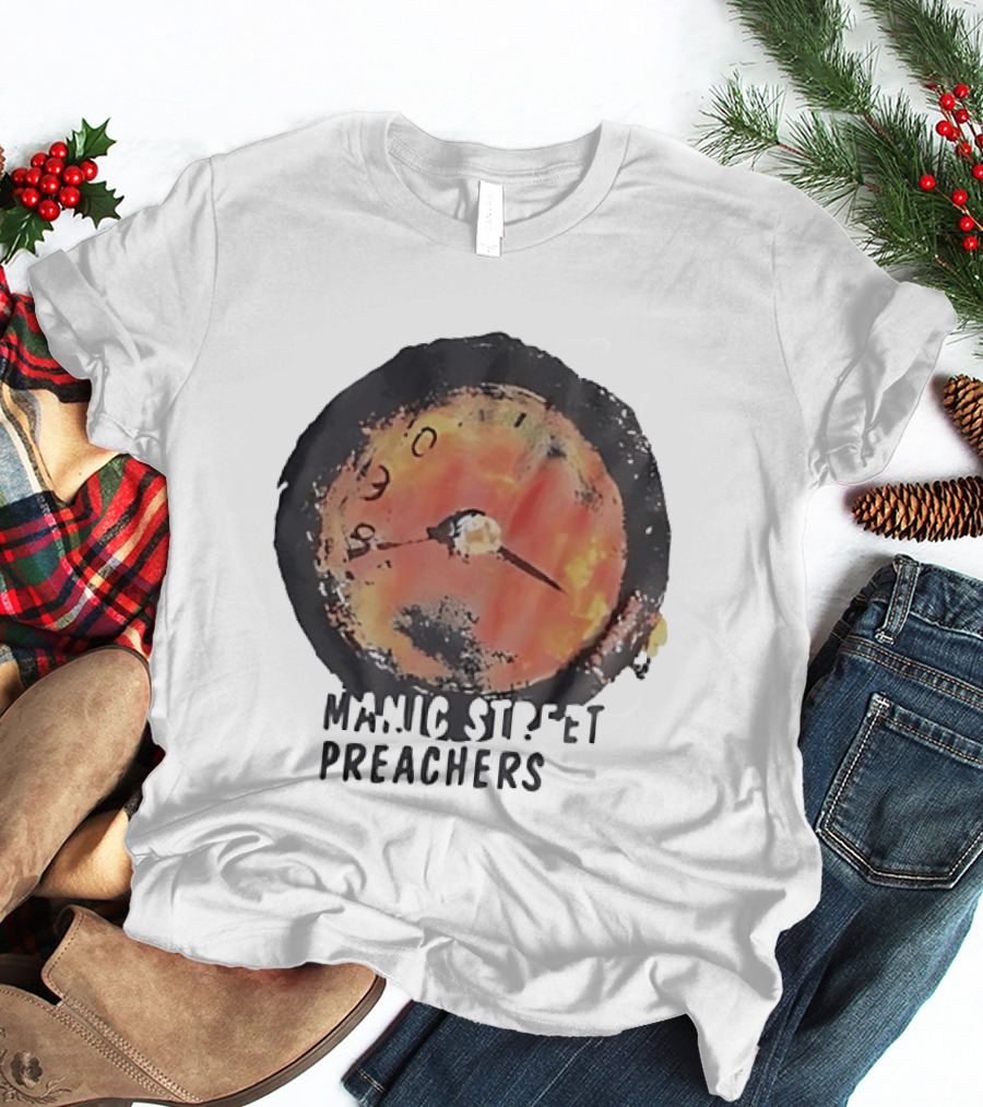 Manic Street Preachers Alternative Rock Band Dial T-Shirt