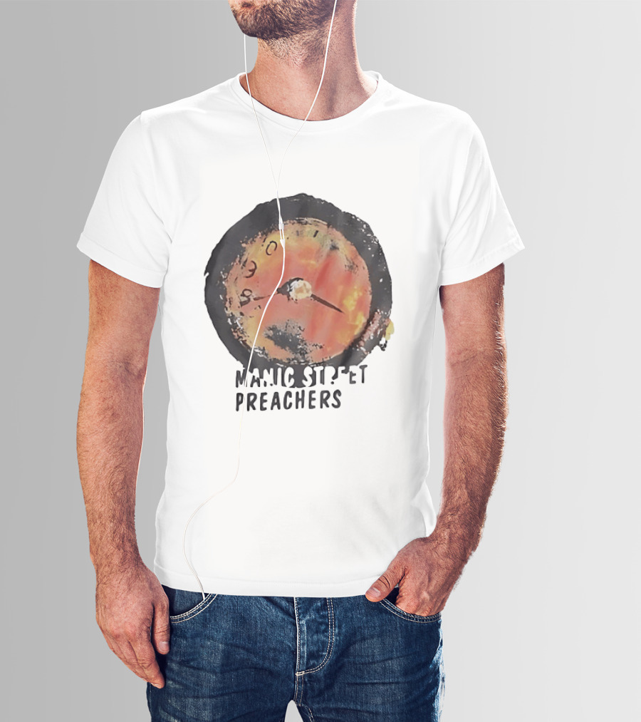 Manic Street Preachers Alternative Rock Band Dial T-Shirt