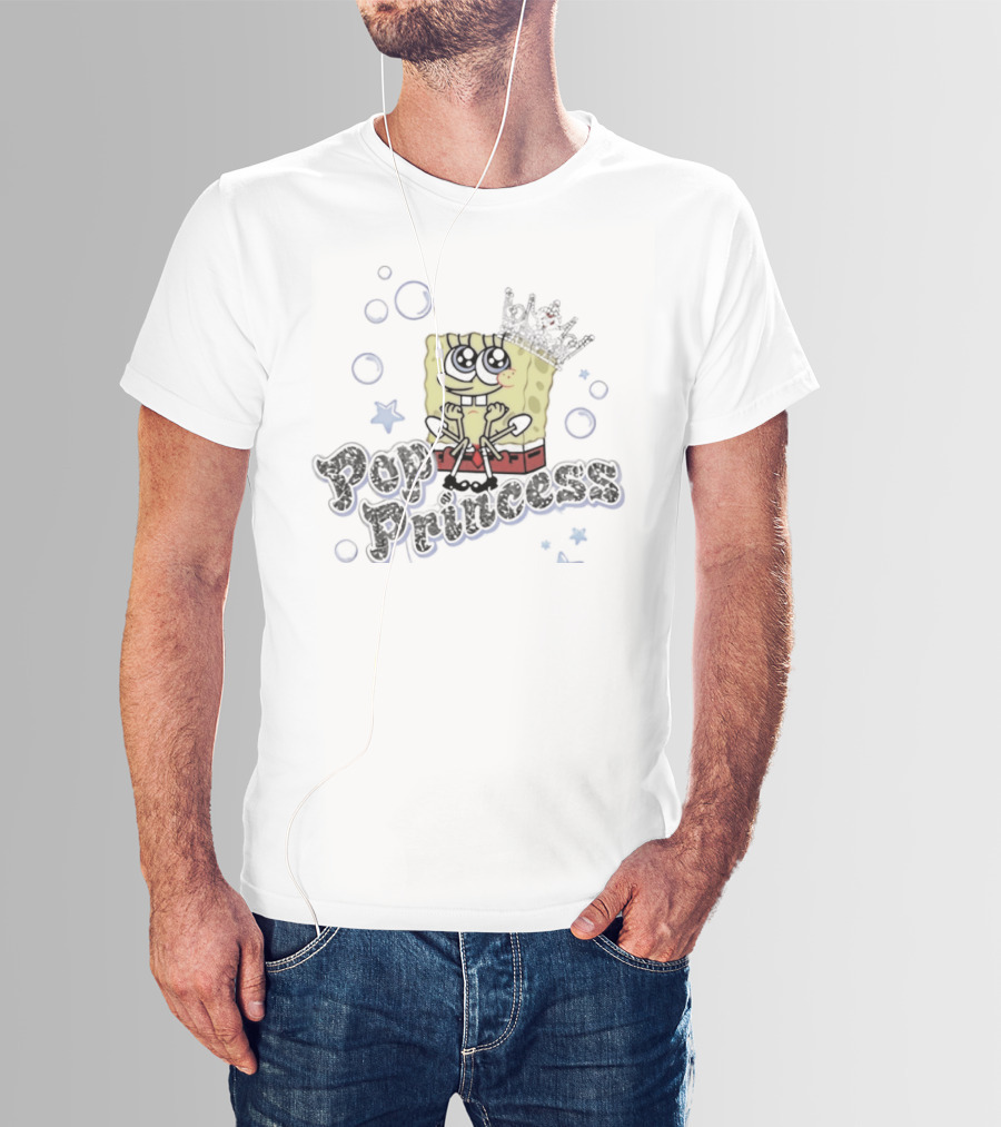 Nickelodeon SpongeBob SquarePants Pop Princess Bubbles Crown T-Shirt