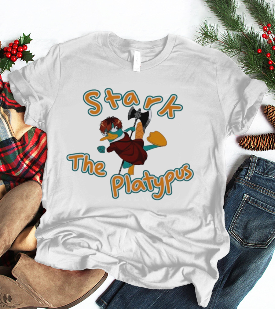 Stark The Platypus Crossover With Phineas And Ferb T-Shirt