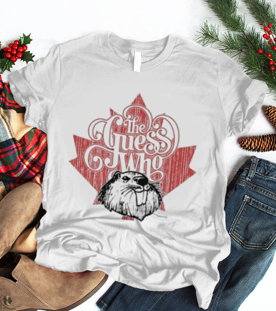 The Guess Who Beaver Maple Leaf Canadian T-Shirt