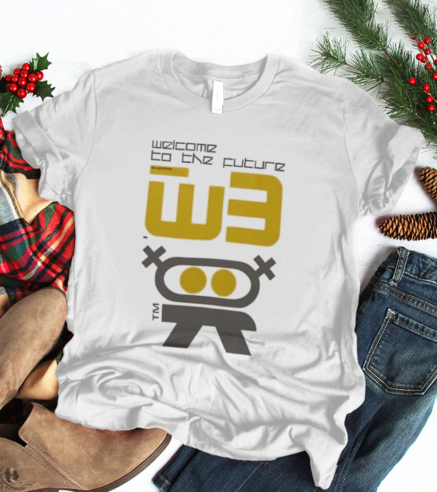 Welcome To The Future W3 Logotype TM T-Shirt