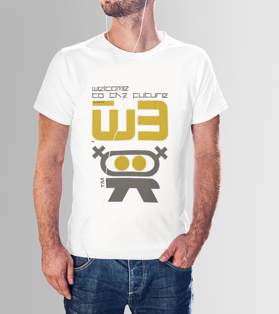 Welcome To The Future W3 Logotype TM T-Shirt