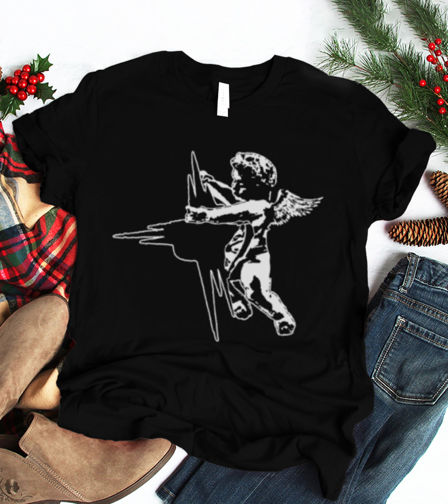 Bad Suns Store Cherub Angel With Bow And Arrow T-Shirt